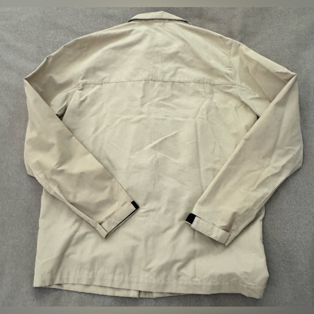 Nike Men’s Sportswear Woven M65 Full-Zip Military Jacket Sand Large - Picture 12 of 13